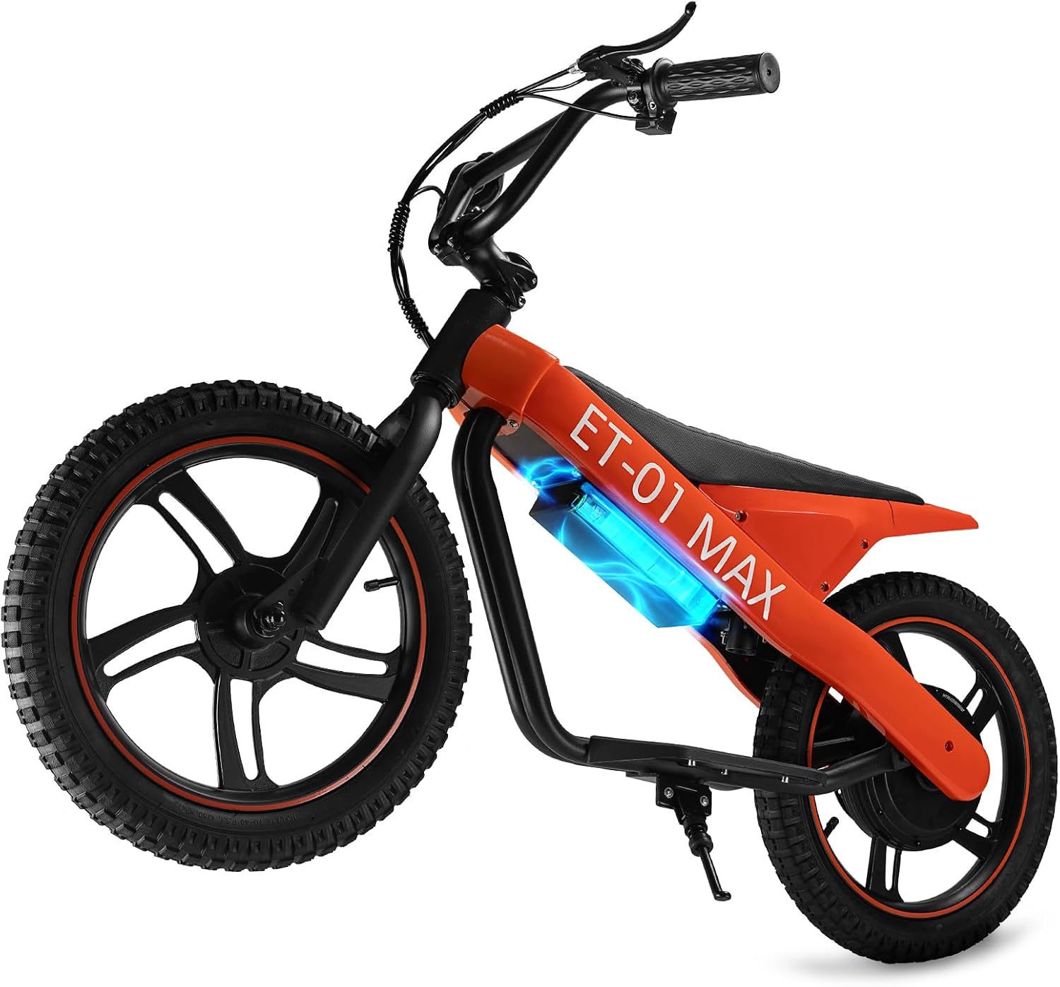 Electric Bike for Kids, 350W/250W Motor, 36V 7.8/5.2Ah, 15.5/13.7 MPH, 15/12 Miles Long Range, 16' Tires, Kids Electric Bike Aged 6 and Above, Youth Off-Road Electric Bicycle