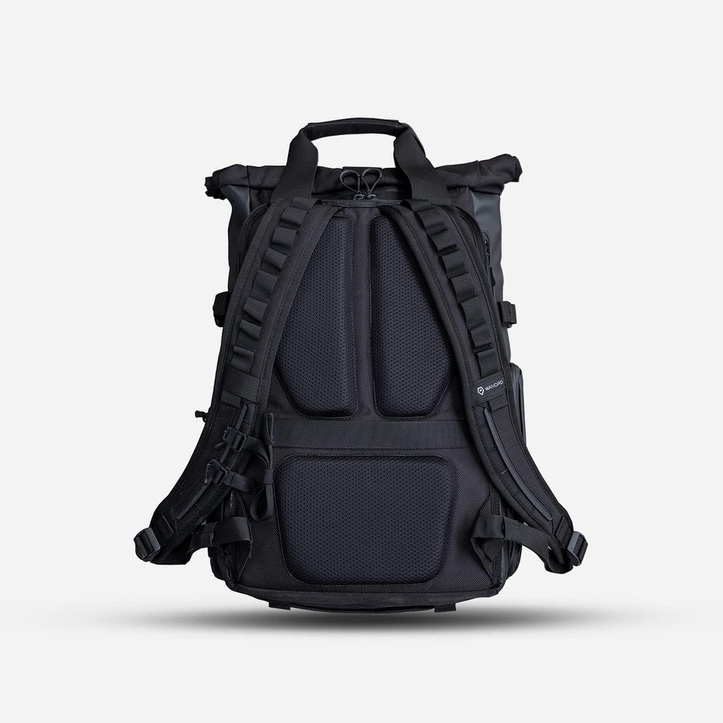 WANDRD PRVKE 31L Photography Bundle: Weather-Resistant Travel & Camera Backpack with Laptop Sleeve, Quick Side Access, Clamshell Opening – Ideal Photography & Travel Bag (Black)