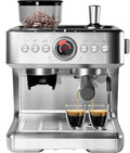 Garvee Espresso Machine with Grinder & Milk Frother, 20 Bar Professional Pressure & 95Oz Large Water Tank, Semi-Automatic Coffee Maker for Cappuccino/Latte/Macchiato, Design for Home Barista