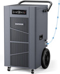 320 Pint Commercial Dehumidifier with Pump,Commercial Grade Dehumidifier for Basement,24H Timer,9000 sqft Large Spaces for Industrial,40Gallon/Day,Continuous Dehumidification,Auto Defrost 20A Socket
