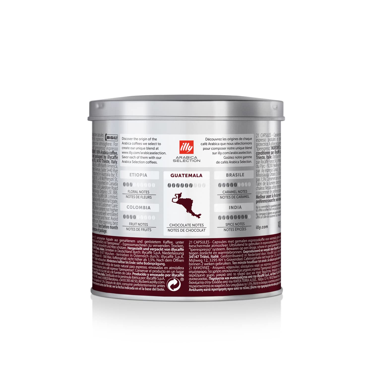 Illy iperEspresso capsules - 21 Count Capsules per Can - Parent