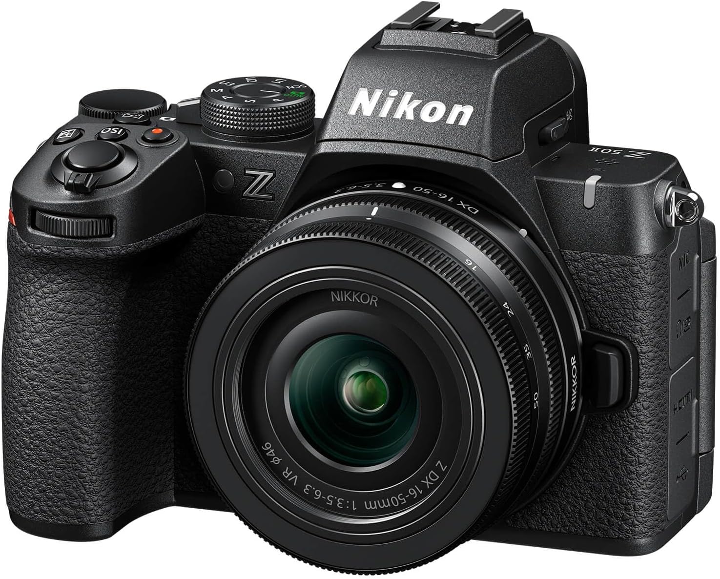 Nikon Z50 II with Wide-Angle Zoom Lens | Compact mirrorless Stills/Video Camera with Easy Color presets and Wireless Photo Sharing | Nikon USA Model