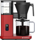Kismile Drip Coffee Machine,SCA Certified Coffee Maker,Pour Over Coffee Brew with 3s Instant Heat 197-205℉, Adjustable Flow Control, Deep Cold Brew & Keep Warm 40 Min, Easy to Clean (Red)