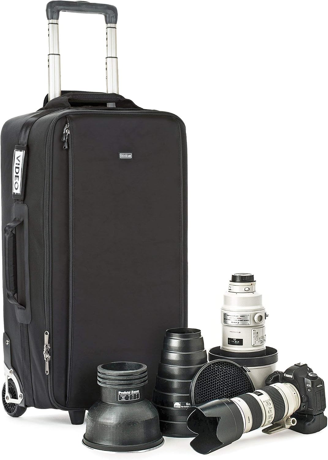 Think Tank Logistics Manager 30 V2, 2 Wheel Rolling Camera Case - Black, Compact