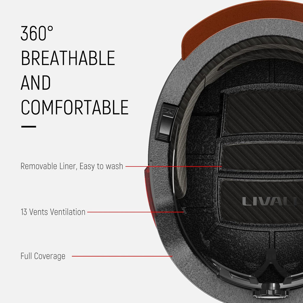 LIVALL BH51M Neo Smart Bluetooth Bike Helmet with Speakers & Built-in Microphone