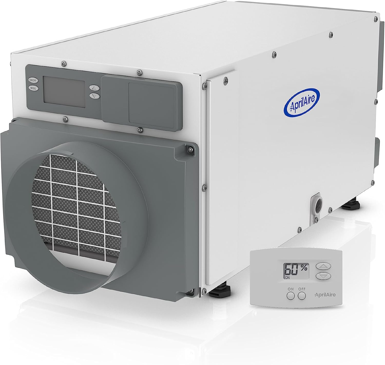 AprilAire E070 Pro 70-Pint Crawl Space Dehumidifier + Model 76 Wall Mount Control, Whole-House Dehumidifier for Basement, Crawlspace, or Whole Home up to 2,200 sq. ft.