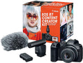 Canon EOS R7 Content Creator Kit, Mirrorless Vlogging Camera, 32.5 MP, 4K 60p Video, DIGIC X Image Processor, RF-S18-45mm F4.5-6.3 IS STM Lens, Stereo Microphone, & Extra Battery Pack