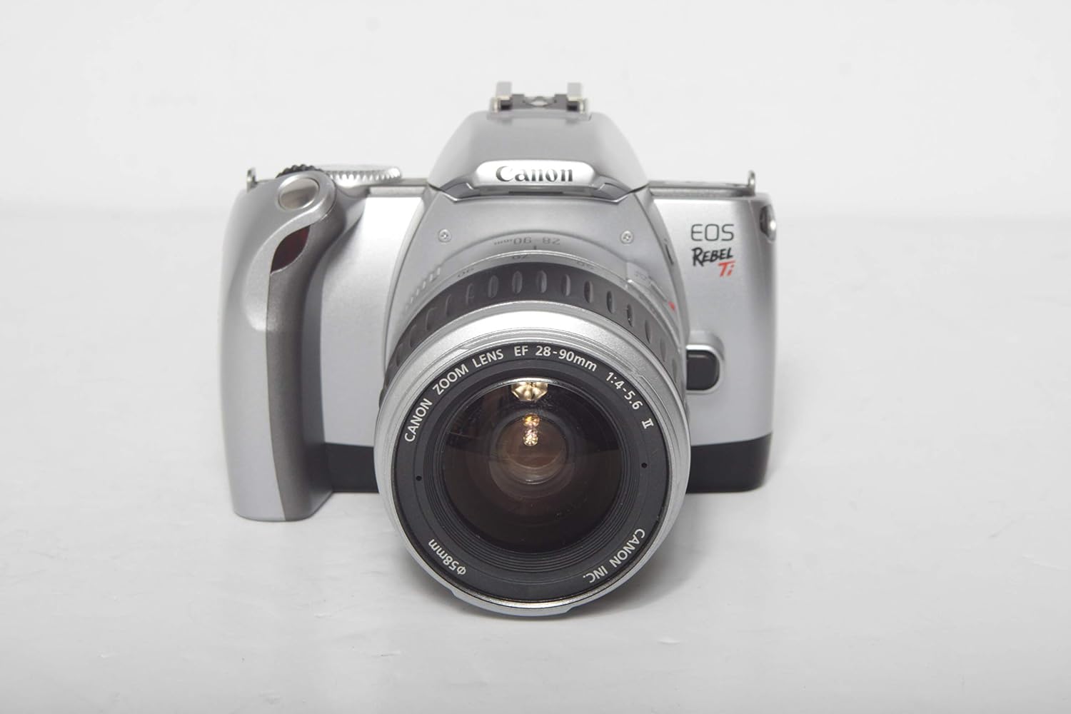Canon EOS Rebel Ti 35mm SLR Film Kit w AF Zoom Lens, Built in Flash with Custom Shooting Option (Renewed)