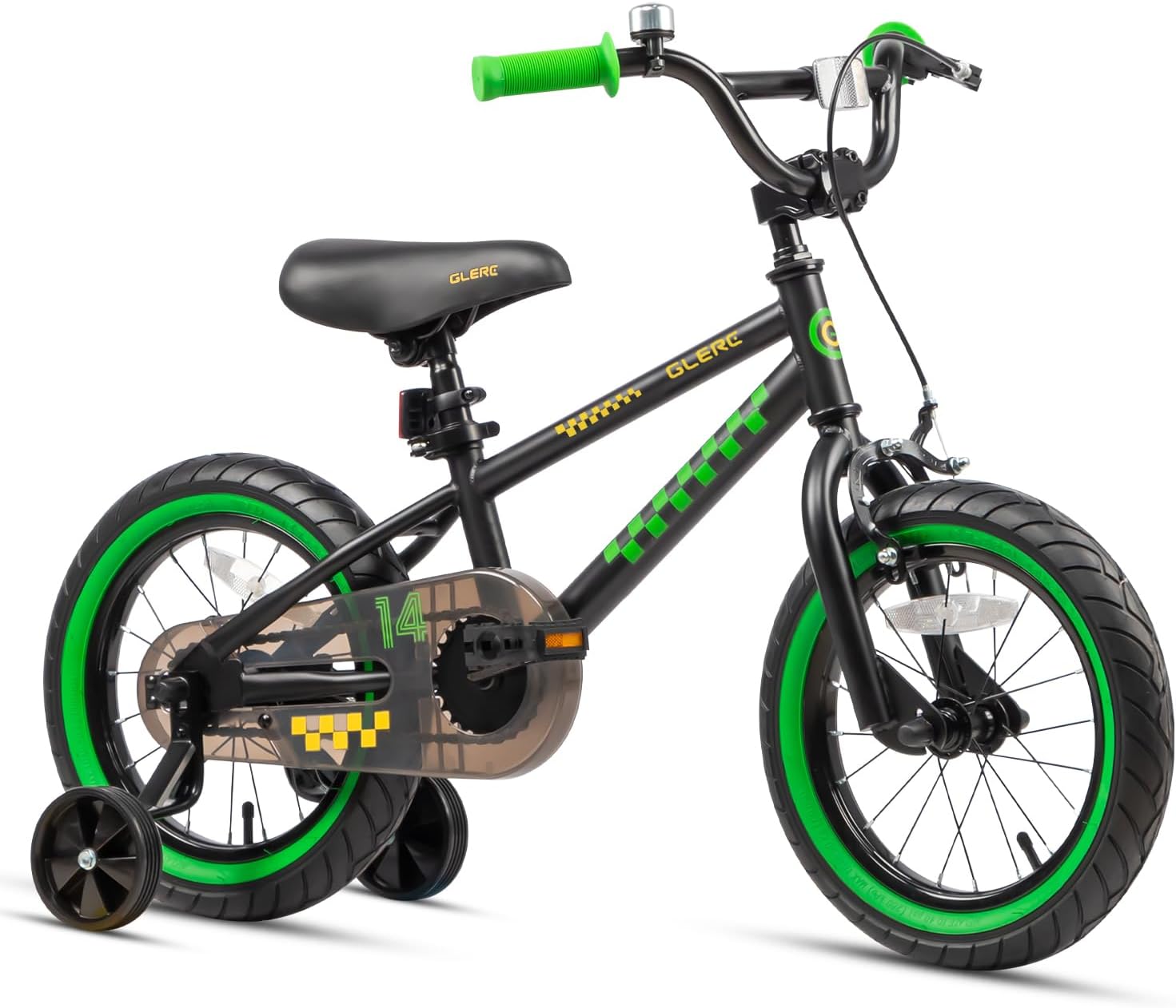 Glerc NuNu 12 14 16 Inch Kids Bike BMX Style for 2-8 Years Old Boys Girls, Toddler Bicycles with Training Wheels & Coaster Brake, Multiple Colors | Toddler Bicycles, Training Wheels, Coaster Brake, Toddler Bicycles, Training Wheels, Coaster Brake