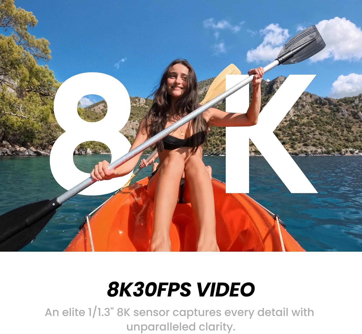 Insta360 Ace Pro 2 Starter Bundle - 8K Waterproof Action Camera Co-Engineered with Leica, 1/1.3' Sensor, Dual AI Chips, Superior Low-Light, 2.5' Flip Screen for Vlogging, Travel & Sports