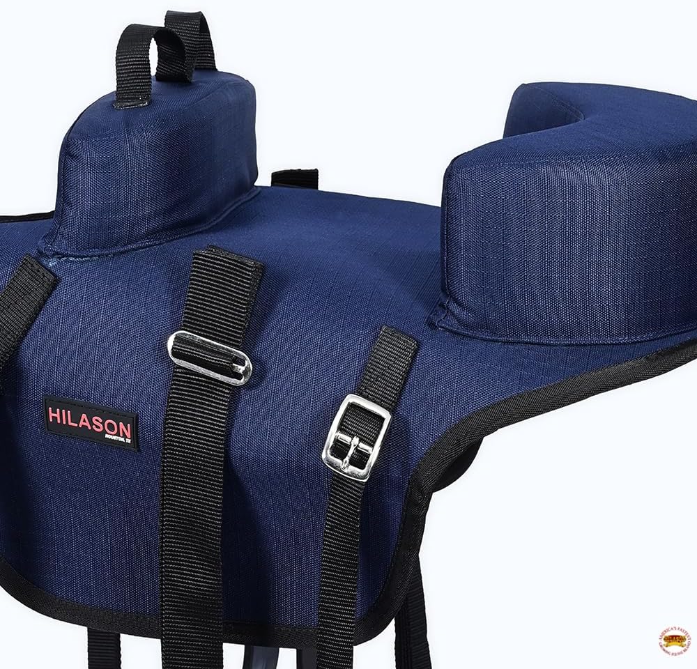 HILASON Western Horse Saddle Buddy Seat for Kids | Compatible with Horses Children Junior Equestrian