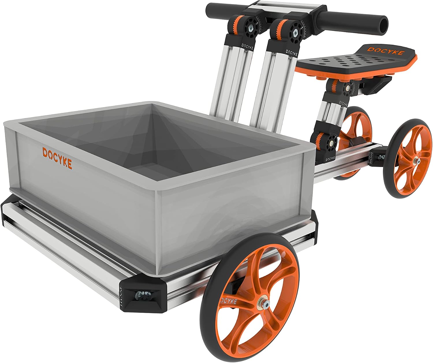 Harper & Bright Designs Balance Bike for Kids Ages 1-4, Outdoor Bicycle Karts with Three Wheels for Boys and Girls, 20 in 1 Toddler Kick Scooters, Not Electric, Silver