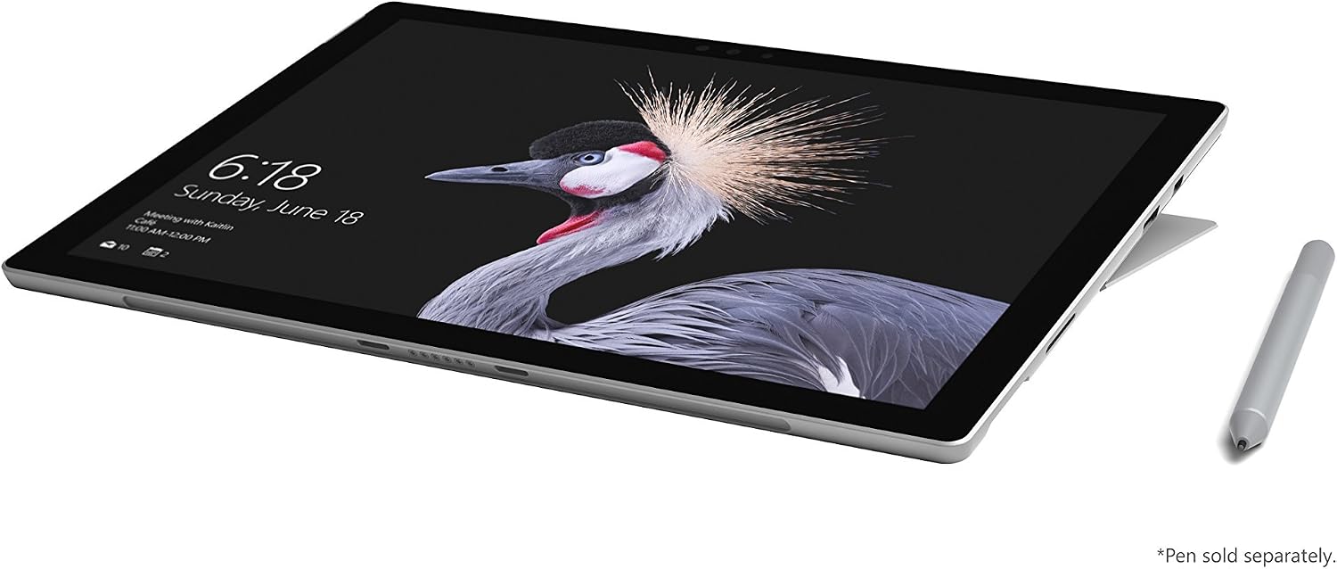 Microsoft Surface Pro (Intel Core i5, 8GB RAM, 128GB) with Platinum Type Cover Bundle (Renewed)