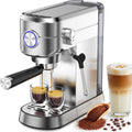 COWSAR Espresso Machine 20 Bar,Compact Espresso Machine with Milk Frother,Stainless Steel Coffee Maker with 40 oz Removable Water Tank for Cappuccino,Latte