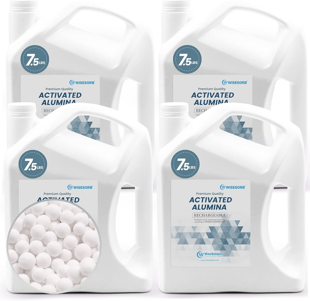 Wisesorb 30 LBS Activated Alumina, Alumina Desiccant Great for Filament Drying, Reusable Dessicant Dehumidifiers Desiccant Moisture Absorber Prevent Wet Filament