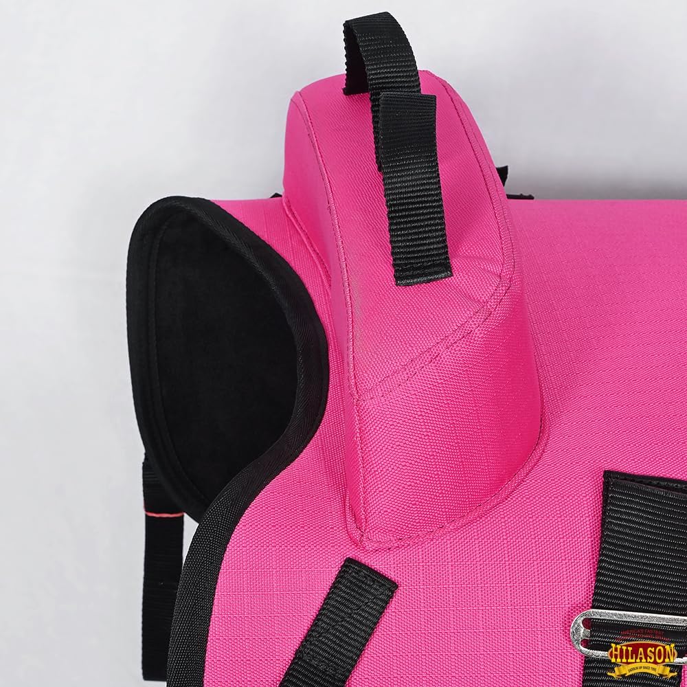 HILASON Western Horse Saddle Buddy Seat for Kids | Compatible with Horses Children Junior Equestrian