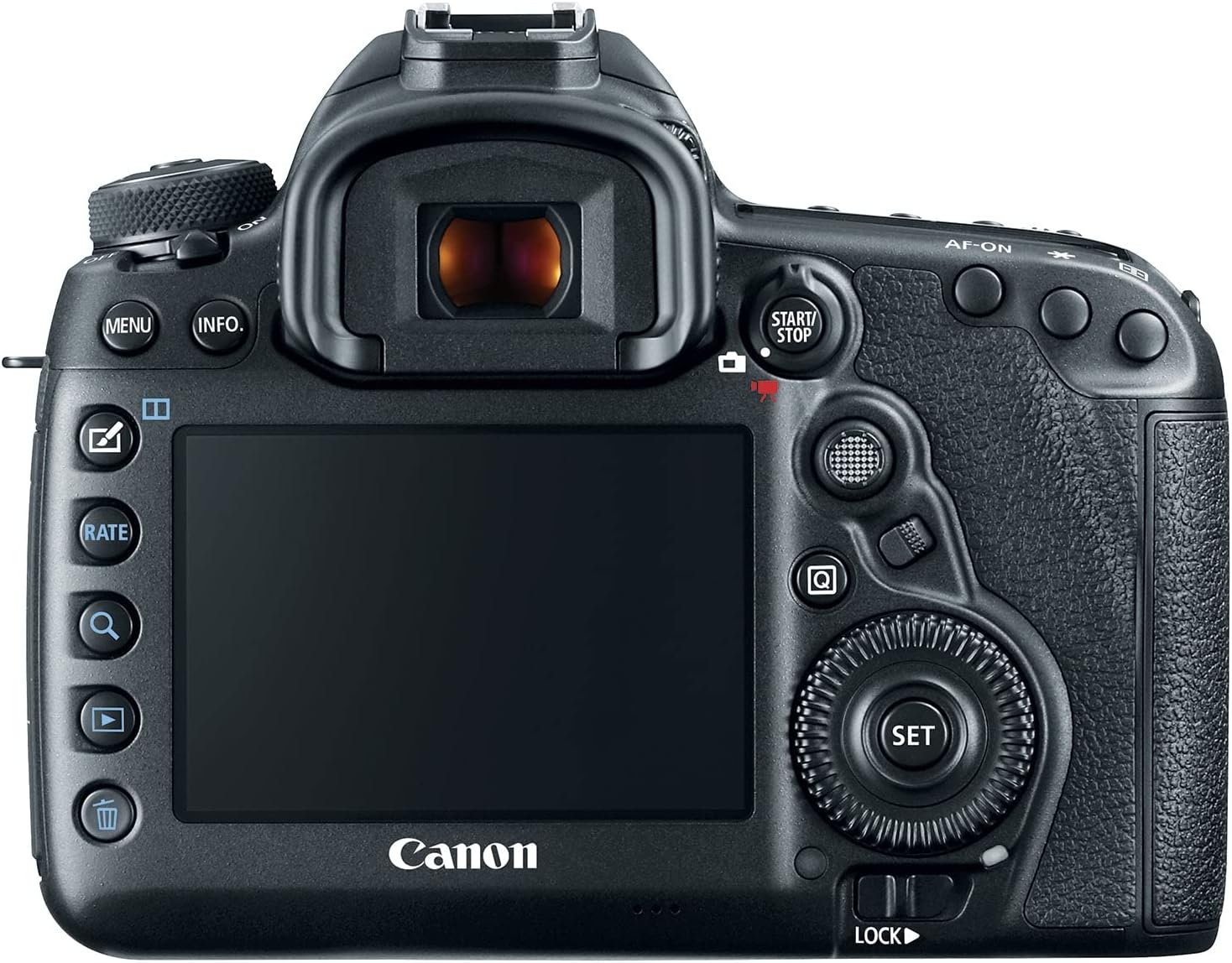 Canon EOS 5D Mark IV Digital SLR Camera (Body Only), Full-Frame DSLR Camera, 30.4 Megapixel CMOS Sensor, 4K Video, Content Creator Camera, EF Mount, Black