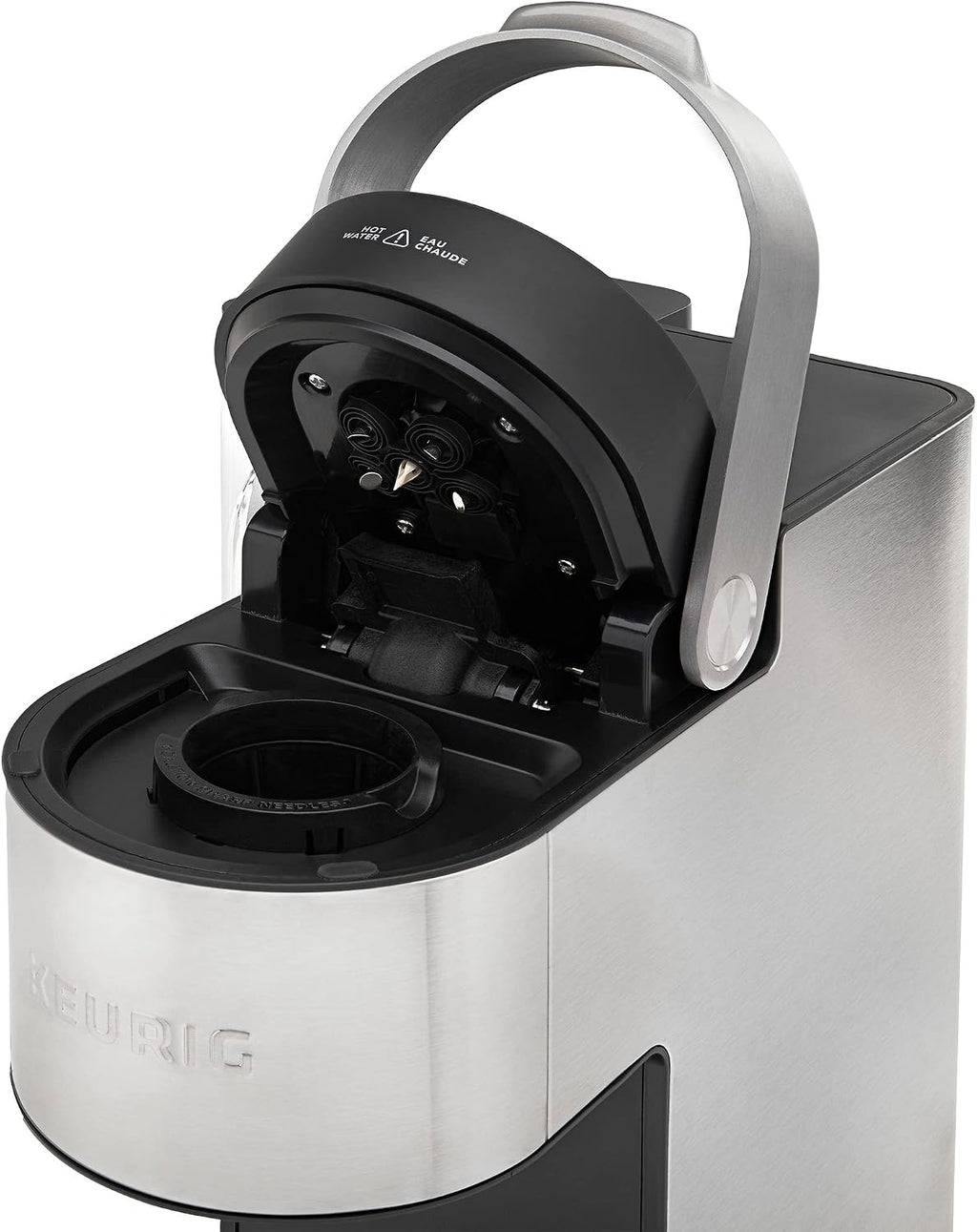 Keurig® K-Supreme Plus Single Serve K-Cup Pod Coffee Maker, MultiStream Technology, Black/Stainless Steel (Renewed)