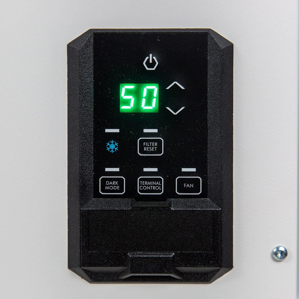 Santa Fe Oasis105 Pint Dehumidifier Water Removal for Basements, Crawl Spaces, Mold Moisture Prevention, 6yr Warranty