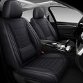 DHAEY Car Seat Covers for Buick Encore GX 2020-2026, Family Seat Covers, Nappa Leather, Wear-Resistant, Anti-Slip, Waterproof, 5PCS Full Set, Black