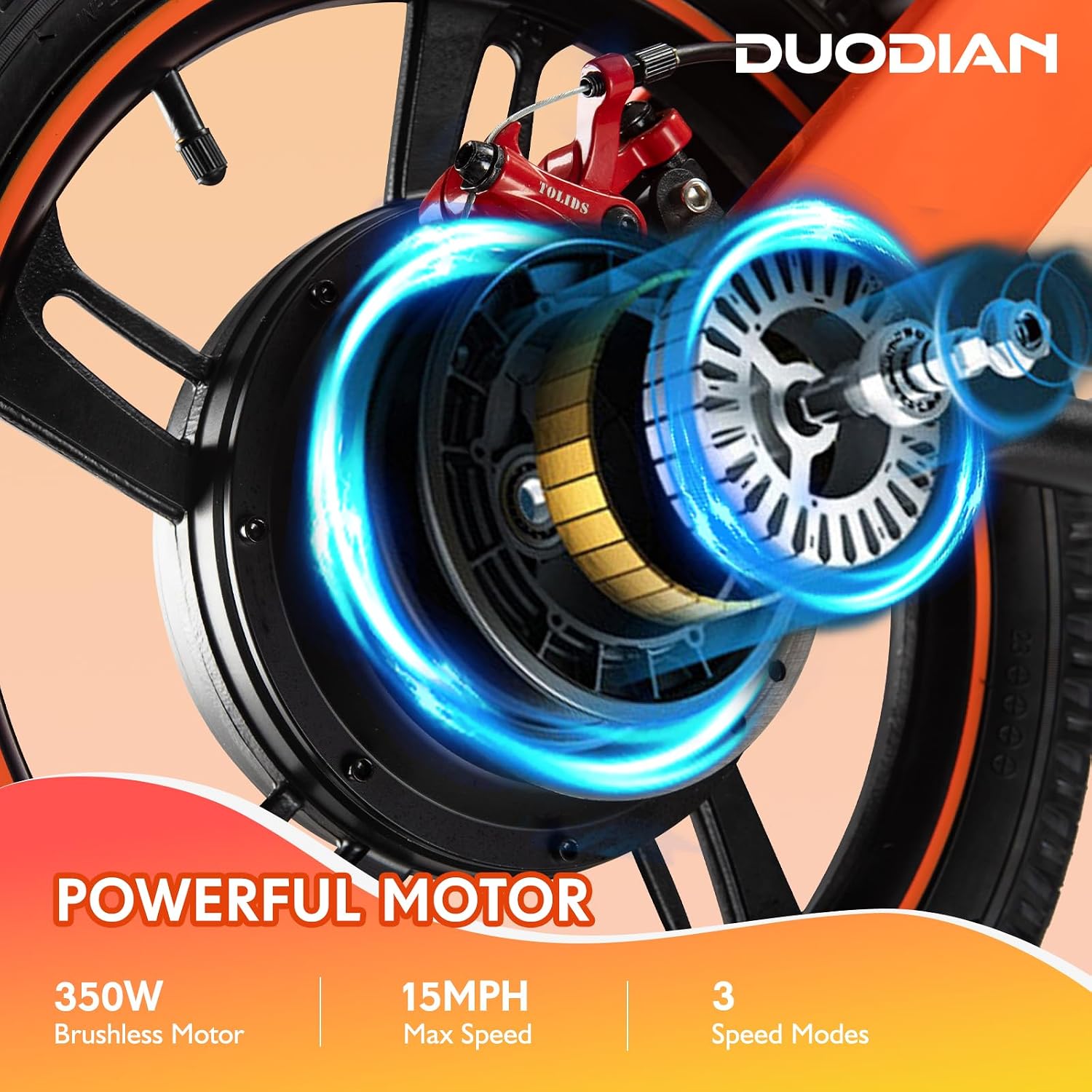 Electric Bike for Kids, 350W/250W Motor, 36V 7.8/5.2Ah, 15.5/13.7 MPH, 15/12 Miles Long Range, 16' Tires, Kids Electric Bike Aged 6 and Above, Youth Off-Road Electric Bicycle