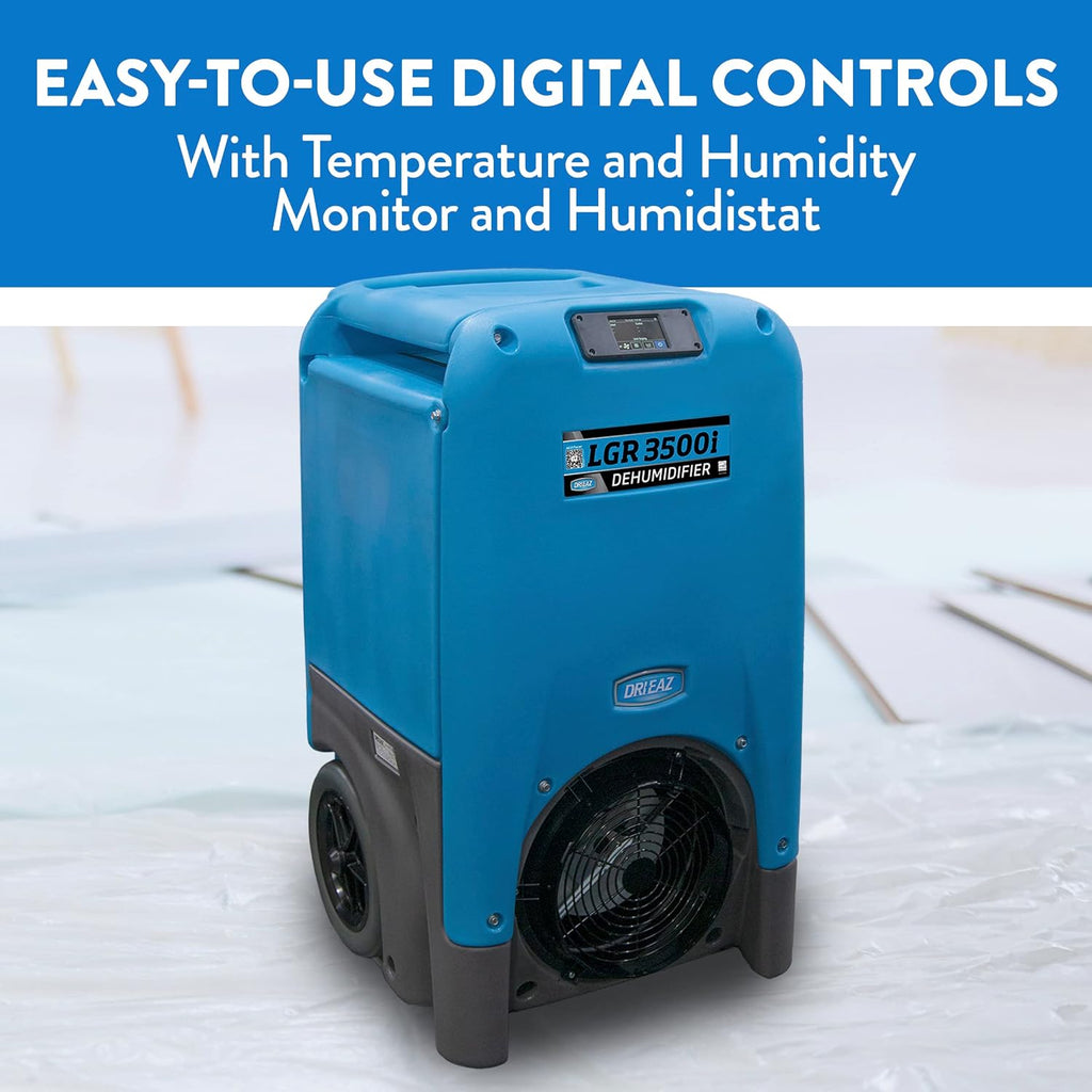 Dri Eaz F411 LGR-3500i Dehumidifier, 240 Pints