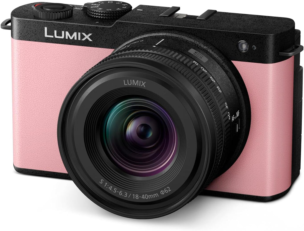Panasonic LUMIX S9 Full-Frame Mirrorless Camera with S 18-40mm F4.5-6.3 Lens, Compact, Lightweight Body, Perfect for Social Media and Travel, DC-S9NP9
