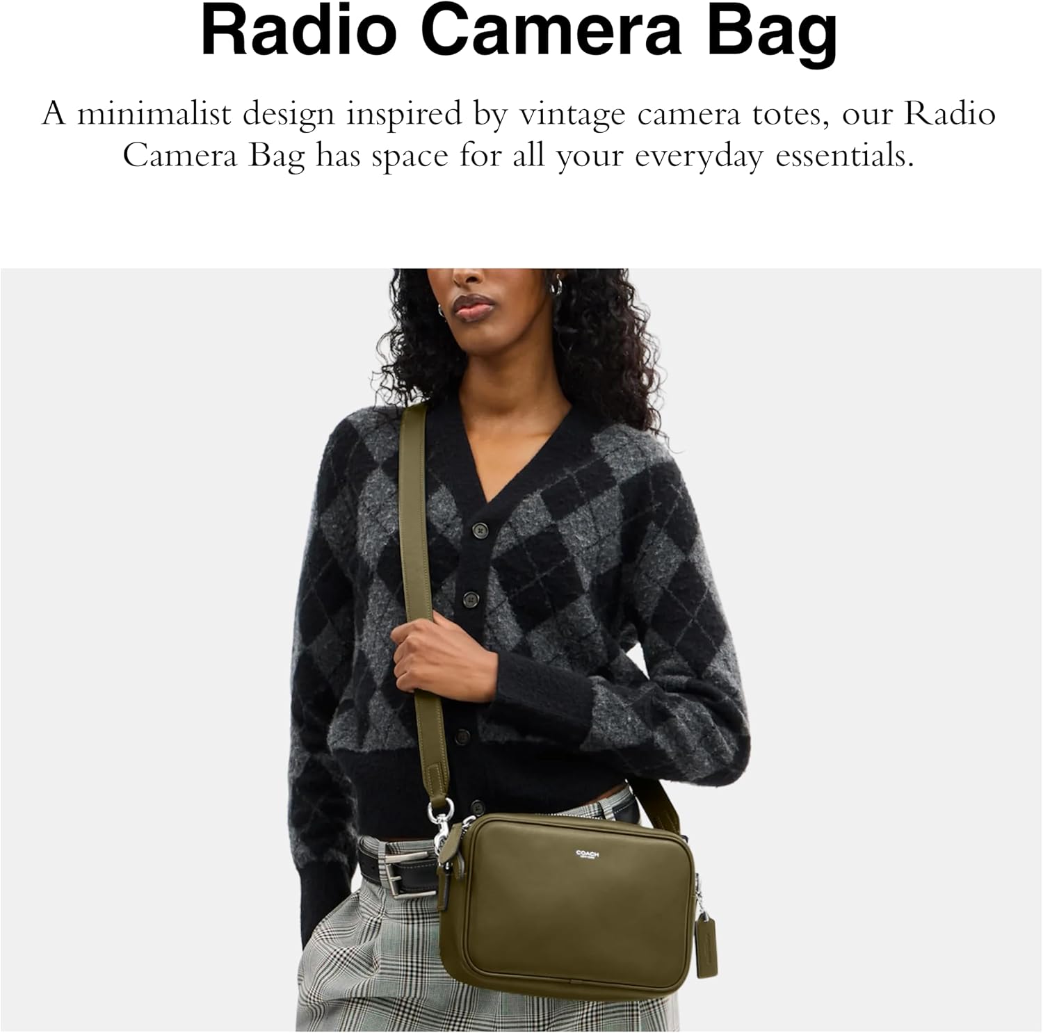 COACH Men's Radio Camera Bag