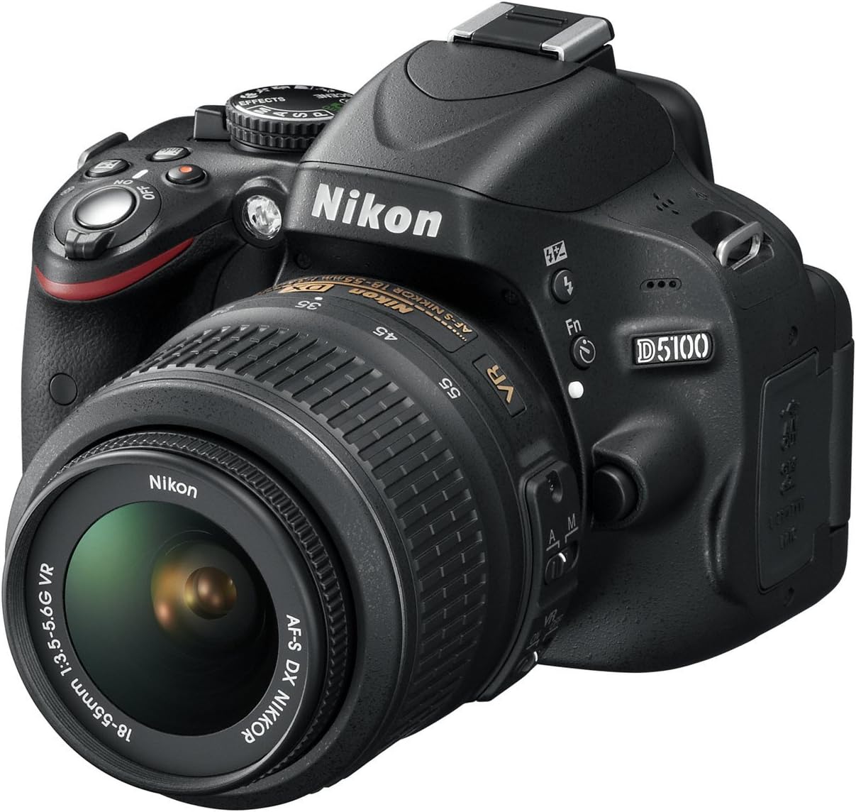 Nikon D5100 16.2MP Digital SLR Camera & 18-55mm VR Lens