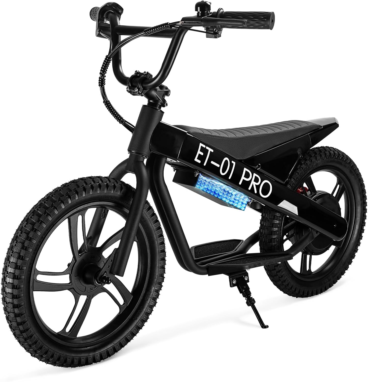 Kids Electric Bike, 350W Motor, 15.5 MPH, 36V 5.2Ah, 10 Miles, 16' Tires, Dual Braking System, Suitable for Riders Aged 6 and Above, Youth Off-Road Electric Bicycle