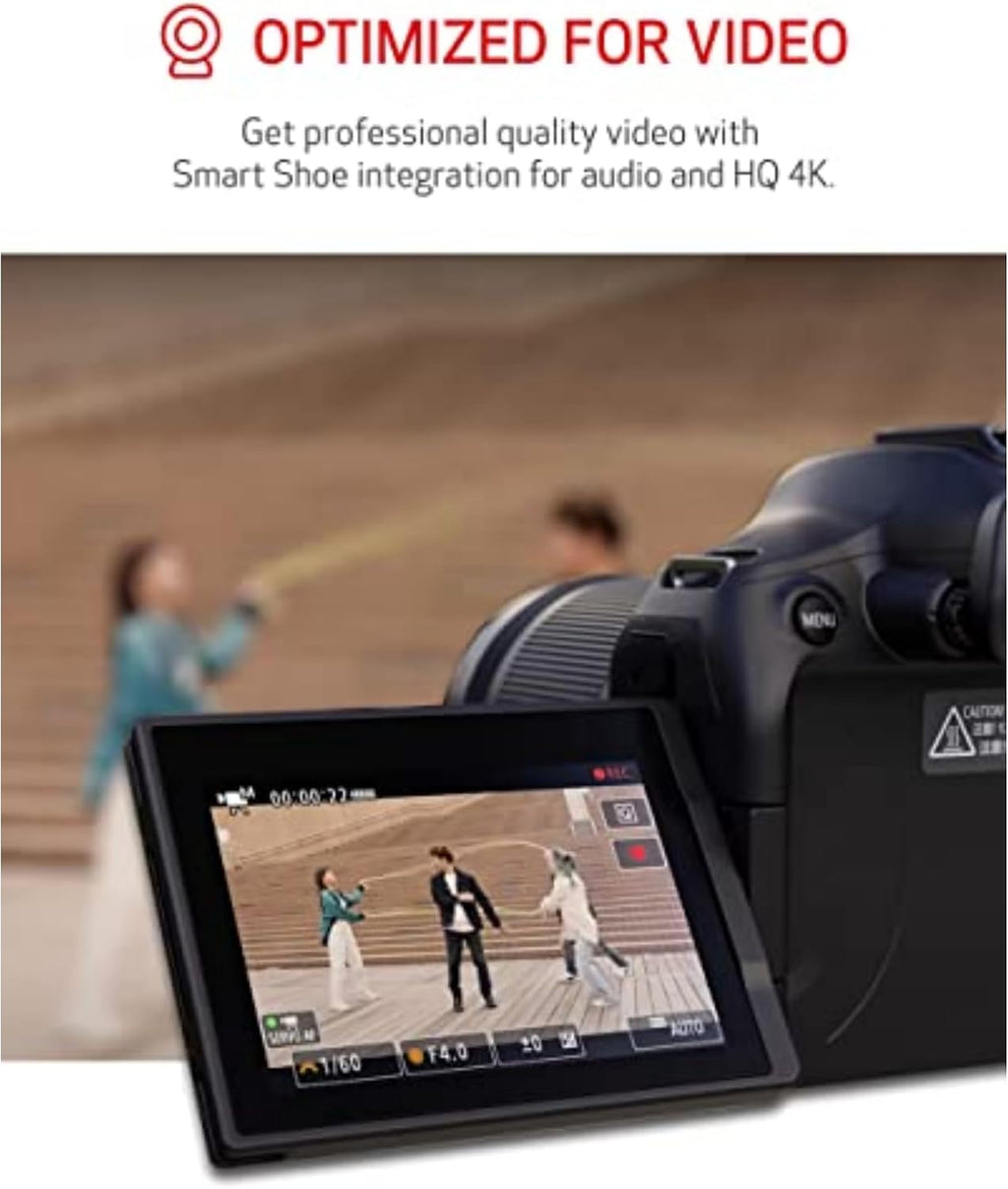 Canon EOS R7 Mirrorless Camera (Body Only), Hybrid Camera, 32.5 Megapixel (APS-C) CMOS Sensor, 4K Video, for Sports, Action, Content Creators, Vlogging Camera, Black