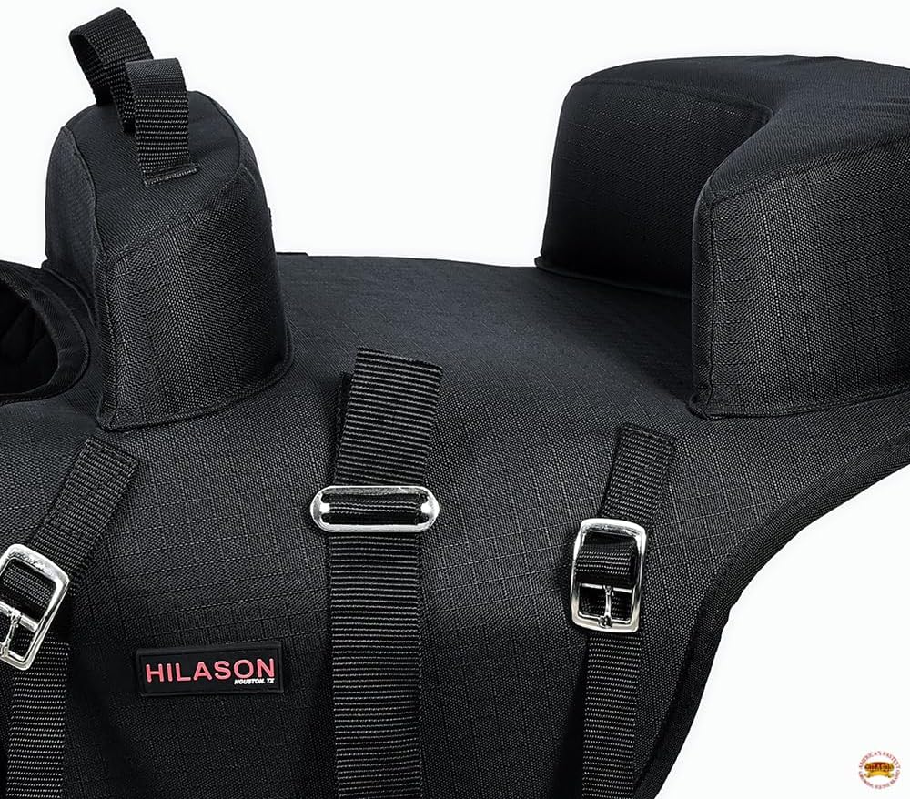 HILASON Western Horse Saddle Buddy Seat for Kids | Compatible with Horses Children Junior Equestrian