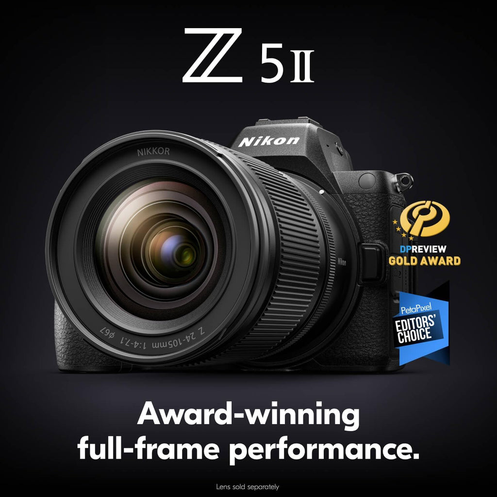 Nikon Z5 II | Full-Frame mirrorless Stills/Video Camera | USA Model, Black