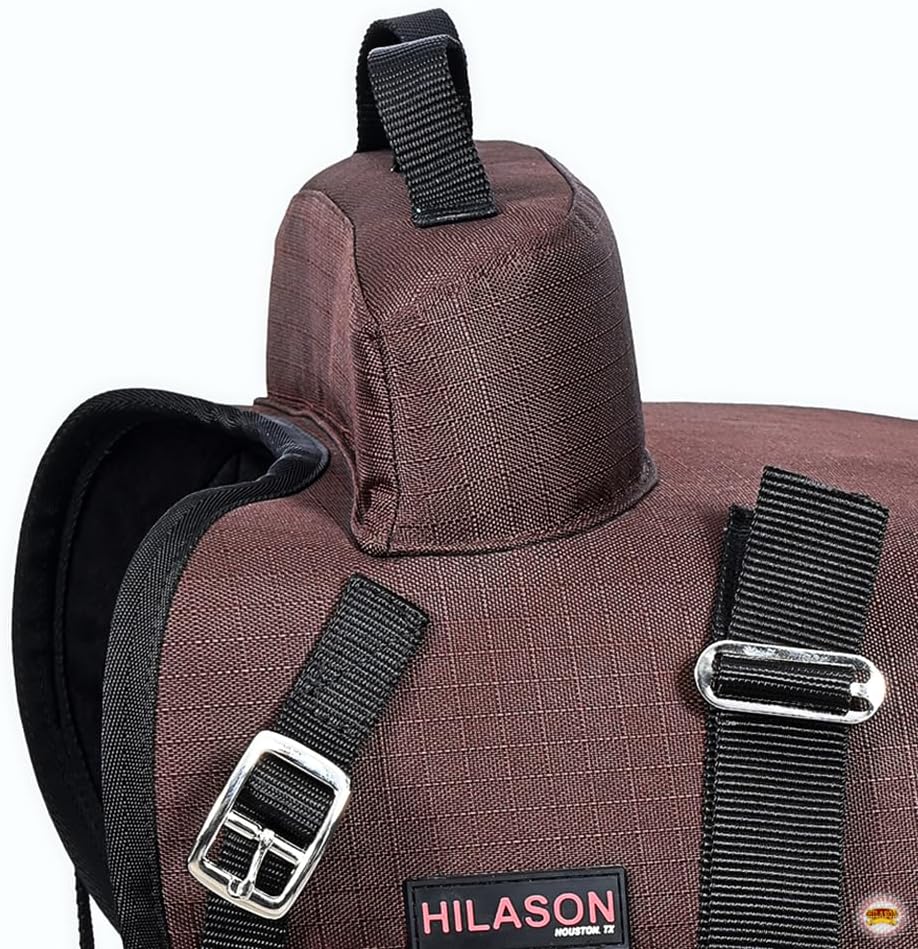 HILASON Western Horse Saddle Buddy Seat for Kids | Compatible with Horses Children Junior Equestrian