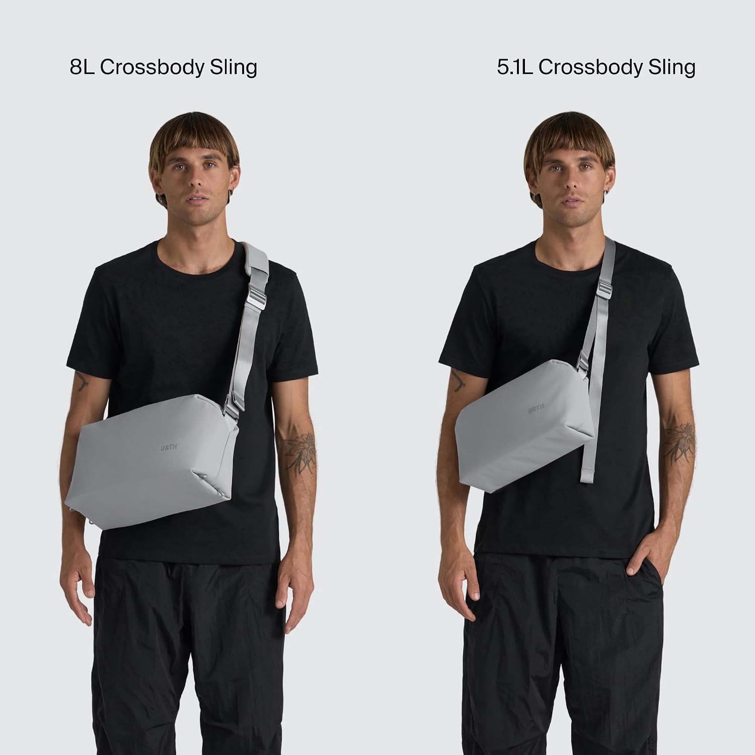 Urth Dolomite 5L Crossbody Camera Sling Bag - Weatherproof + Recycled