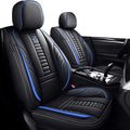 Front Car Seat Covers for Toyota 4Runner 2001-2025, Waterproof Heavy Duty Durable Seat Covers, Car Seat Protector with Storage Pocket, Car Seat Cushion Easy to Install Cover Set(Blue,Black)