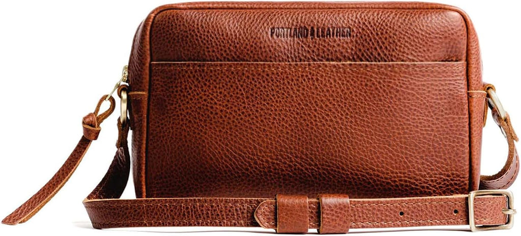 Portland Leather Goods Large Camera Bag Purse for Women – Handmade from the Finest Full-Grain Hides