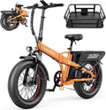 Heybike Mars 2.0/3.0 Foldable Electric Bike, UL2849 Certified, 70+Miles Long Range, 1400W/1800W Peak Motor 32MPH, 624WH Removable Battery, 20'*4 Fat Tire Ebike for Snow, Commute, Full Suspension