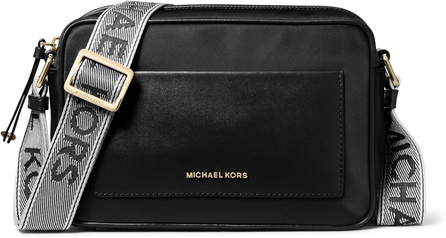 Michael Kors Women's Jet Set Webbing Strap Crossbody Bag
