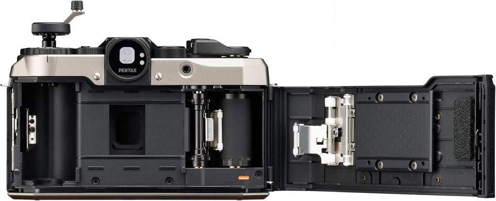 Pentax 17 35mm Film Camera That captures up to 72 Images per roll with a Vertical (Half Frame) Orientation, Perfect for Social Media.