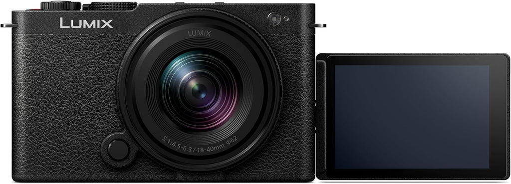 Panasonic LUMIX S9 Full-Frame Mirrorless Camera with S 18-40mm F4.5-6.3 Lens, Compact, Lightweight Body, Perfect for Social Media and Travel, DC-S9NK9