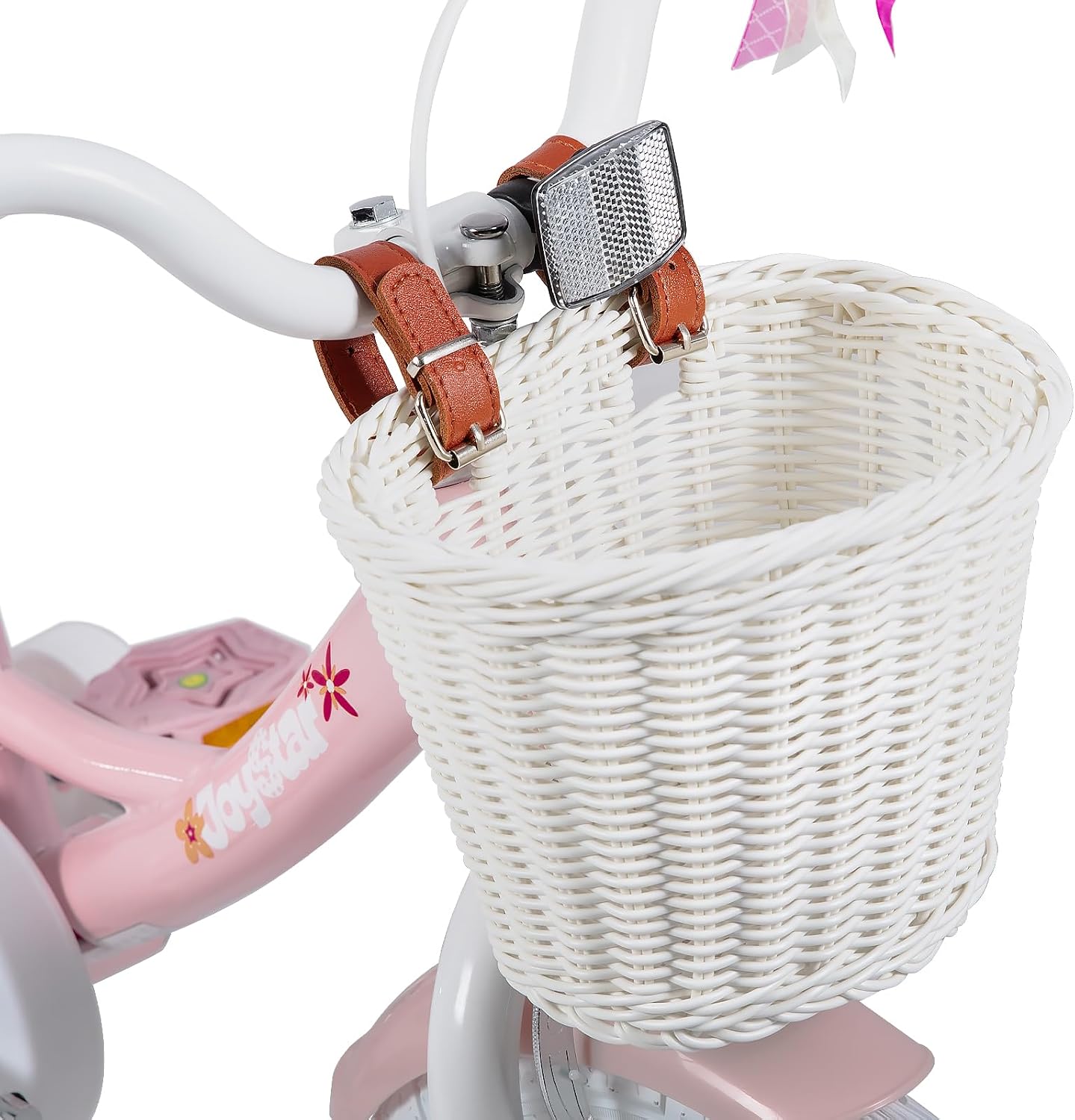JOYSTAR Unicorn Kids Bike for Girls Ages 2-9 Years Old, 12 14 16 18 Inch Kids Bike with Training Wheels, Doll Seat, Streamers and Basket, Toddler Girl Bicycle, Multiple Colors