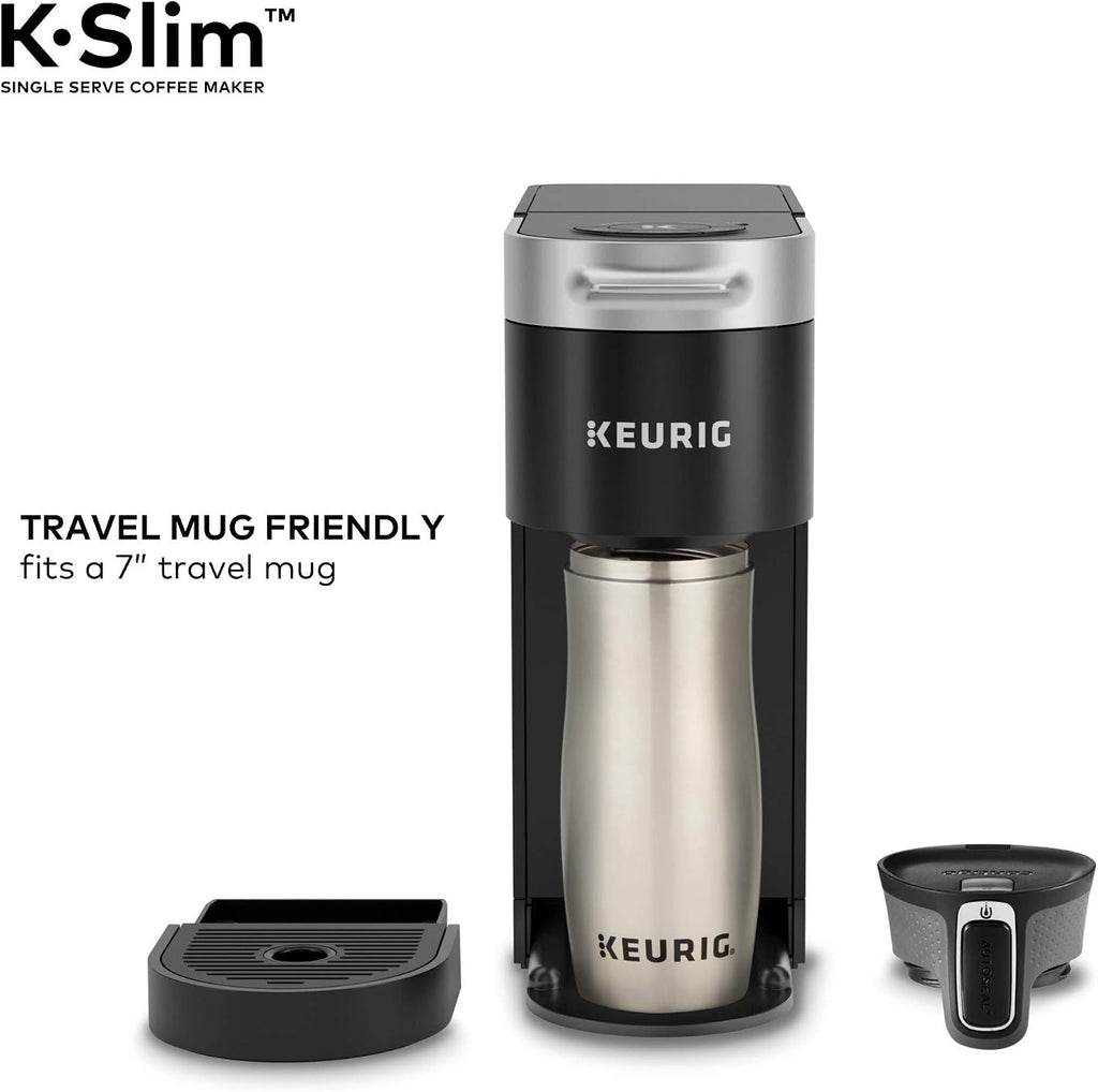 Keurig K-Slim Single Serve Coffee Maker with McCafé Classic Collection Variety Pack, 40 Count K-Cup Pods