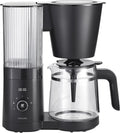 ZWILLING Enfinigy Glass Drip Coffee Maker 12 Cup, Awarded the SCA Golden Cup Standard, Black