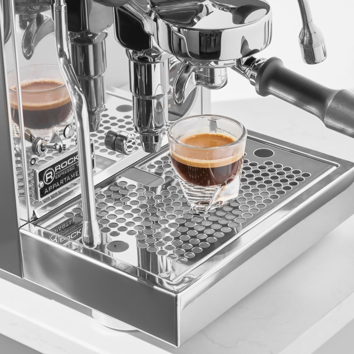 Rocket Espresso Appartamento TCA Espresso Machine (Black/Black)