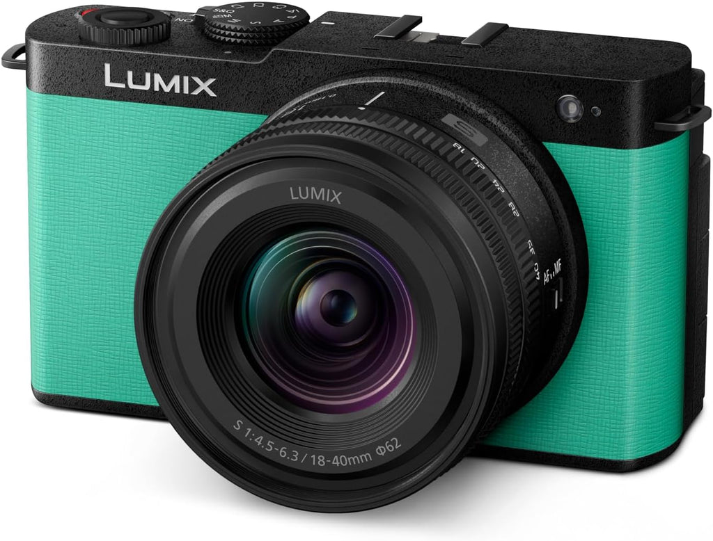 Panasonic LUMIX S9 Full-Frame Mirrorless Camera with S 18-40mm F4.5-6.3 Lens, Compact, Lightweight Body, Perfect for Social Media and Travel, DC-S9NGA9