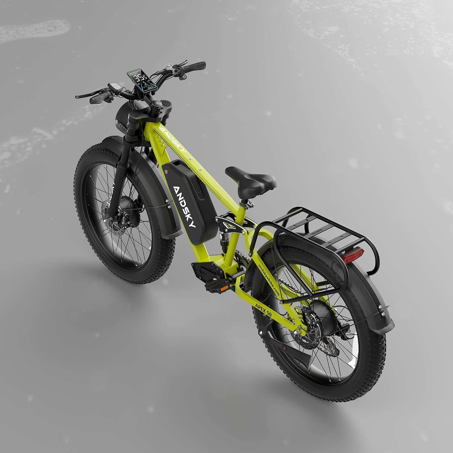 9000W Peak Dual Motor Electric Bike for Adults, 52V/48V 26' Fat Tire Full Suspension, 40-47MPH & 110 Miles, Hydraulic Brakes, UL2849