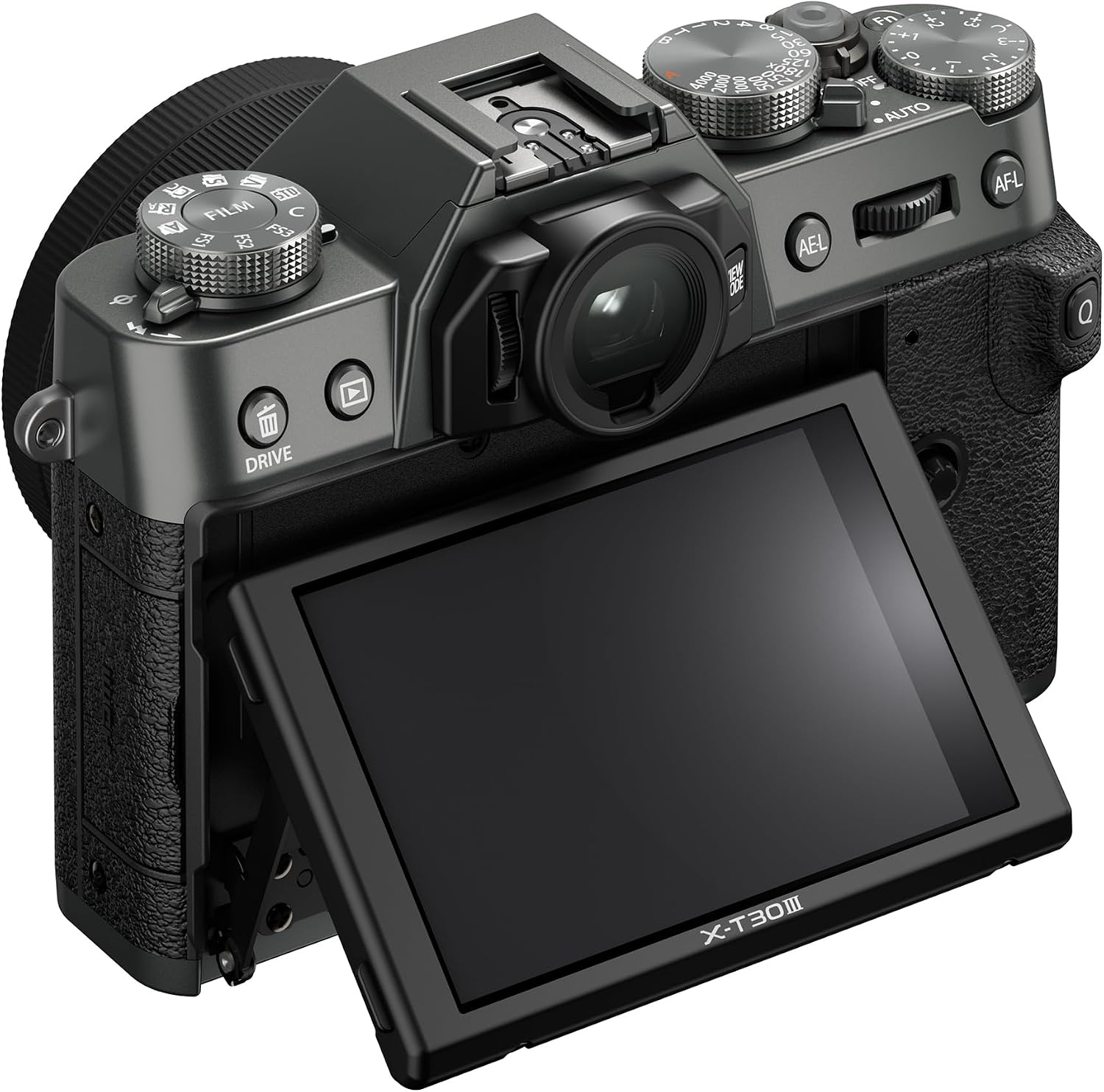 FUJIFILM X-T30 III Mirrorless Camera Body, with XC13-33mm Lens Kit, Charcoal Silver