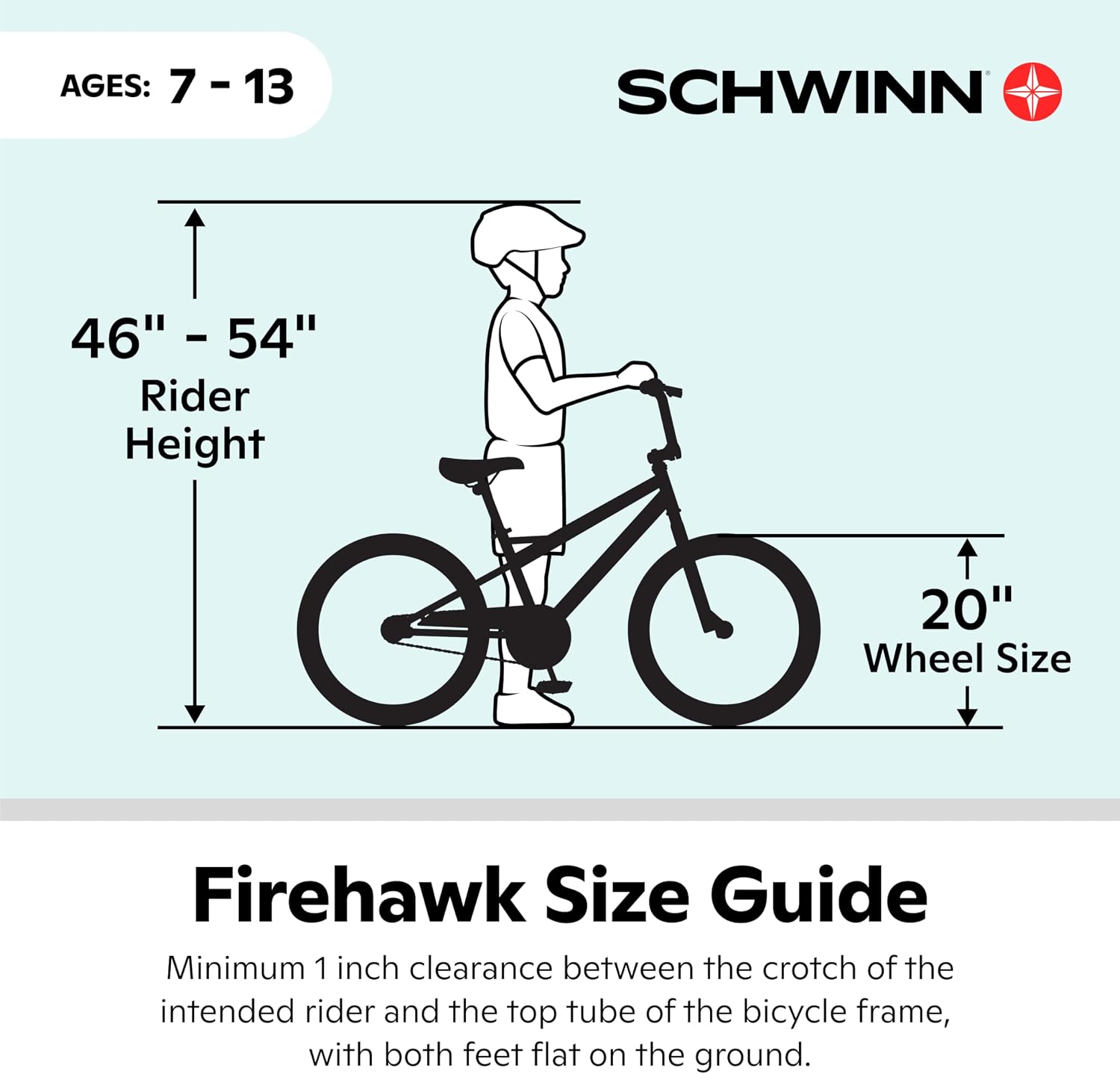 Schwinn Firehawk or Scorch Bike, 16 or 20 Inch Bike for Kids Ages 3-13, with Training Wheels or Adjustable Seat, Rear Coaster Brake & Front or Front & Rear Hand Brake, for Girls & Boys
