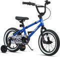 Glerc Kids Bike for Ages 1-8 Years Old, 12-16 Inch BMX Style Kids Bicycle with Training Wheels, Boys Bike for Children and Toddler, Multiple Colors